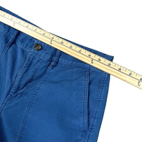J. Crew Women’s Size 8 Blue Cotton Chino Pants - Picture 8 of 11